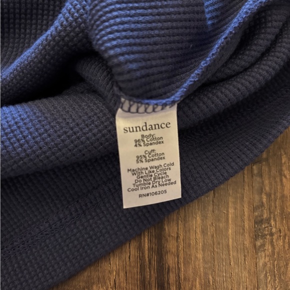 LOT OF: 3 Sundance Thermal Tops Size Large - Picture 7 of 7